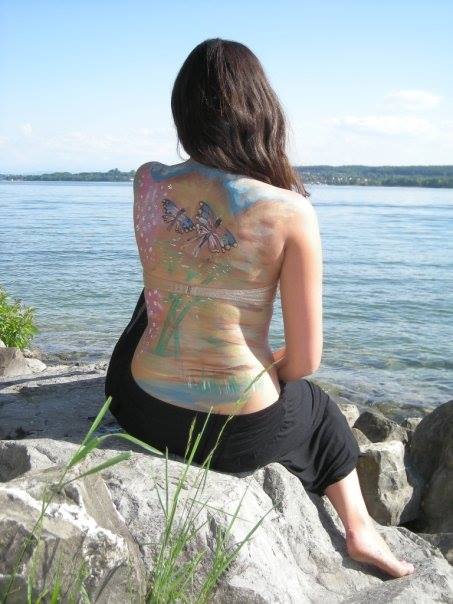 Sibylle-Body-Painting